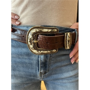 luxury edition belt brown