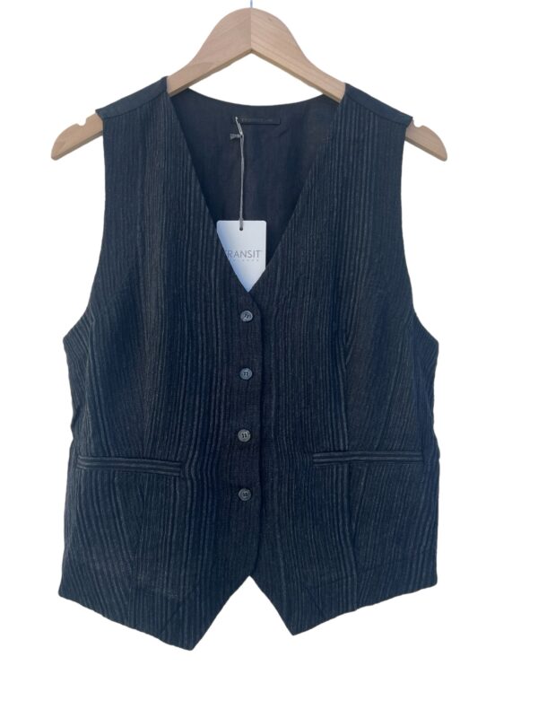 Transit Waistcoat Black