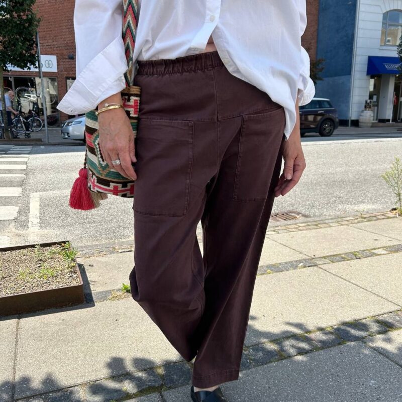 transit coolwash pant bordeaux