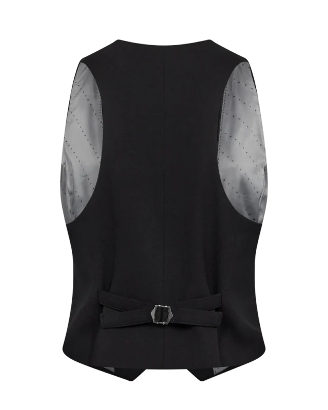 Copenhagen Muse Cmtailor Waistcoat Black - Image 2