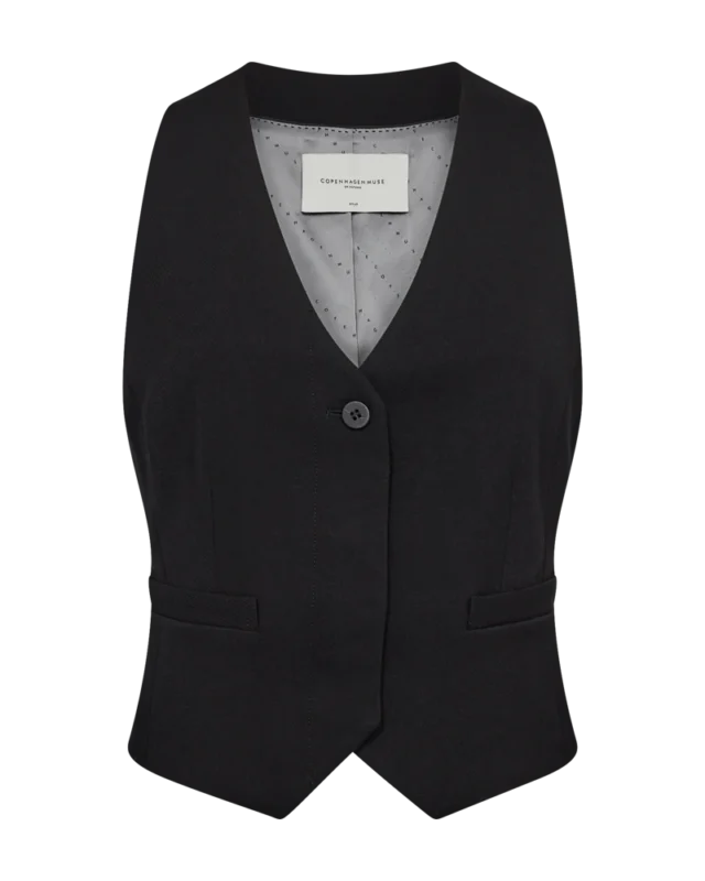 Copenhagen Muse Cmtailor Waistcoat Black