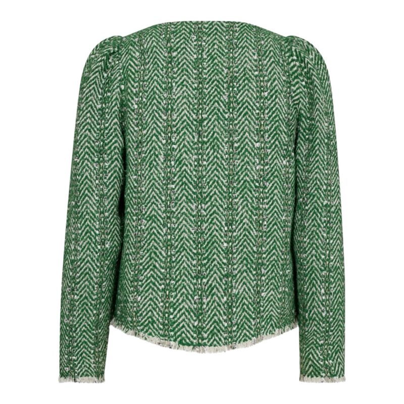 Cocouture Alvie Boucle Jacket Green