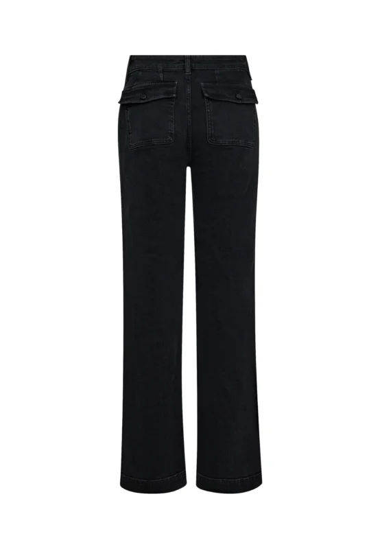 Ivy Augusta French Jeans Wash Faded Black Jeans Pants I235037 1