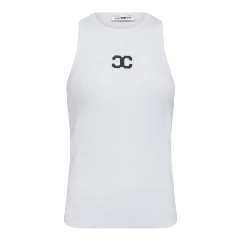 co´couture sahara tank top white