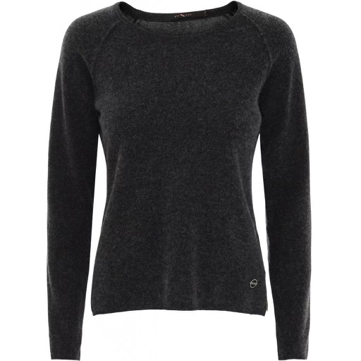 btf cashmere pullover dark grey melange