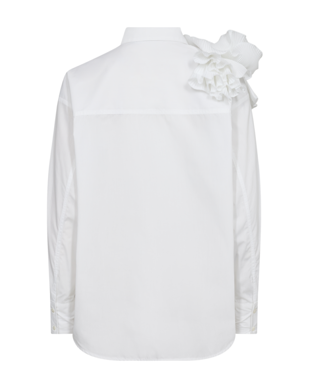 Packshot 2 203636 1010 Back 1 Cmpleat Frill Shirt Bright White (1)