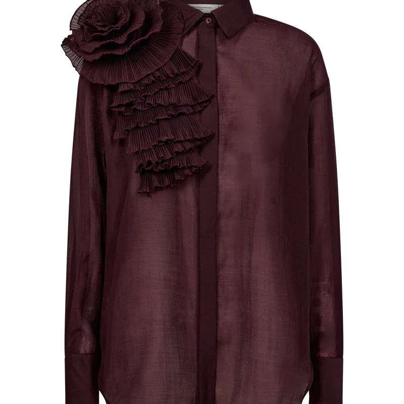 CMBLUEBELL FRILL SHIRT