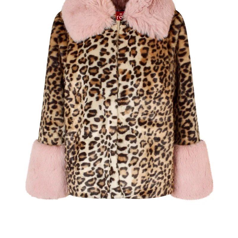 Cras Paris Coat Winter Leopard