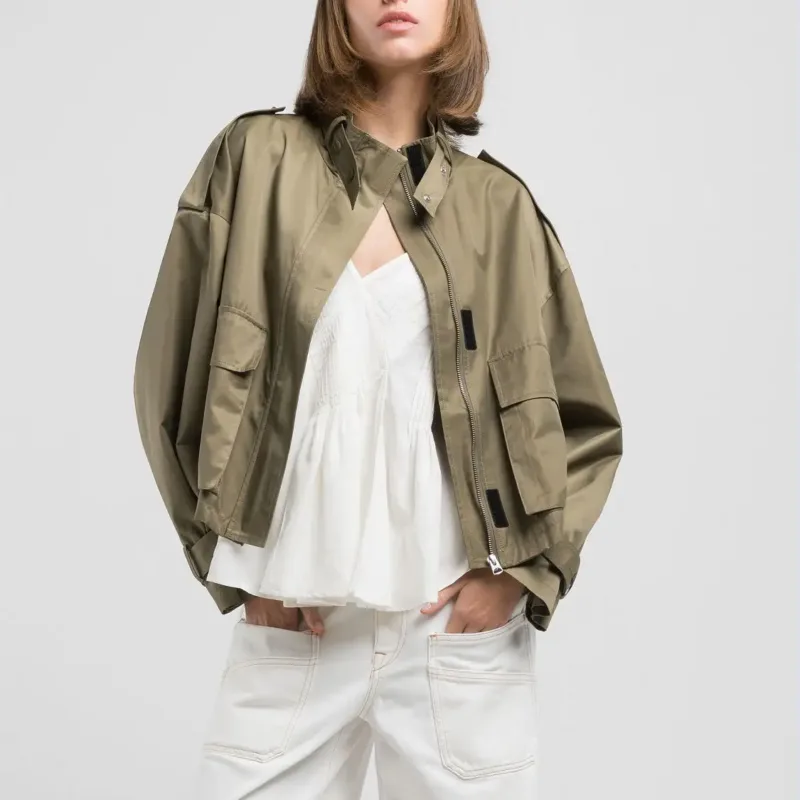 Replay Full Zip Jacket With Maxi Pockets