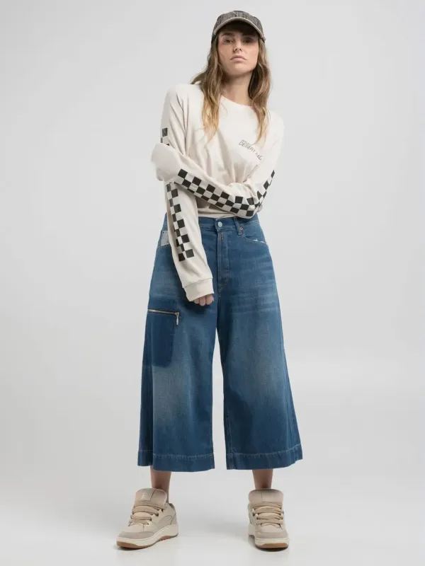 Replay Svanna Wide Leg Jeans
