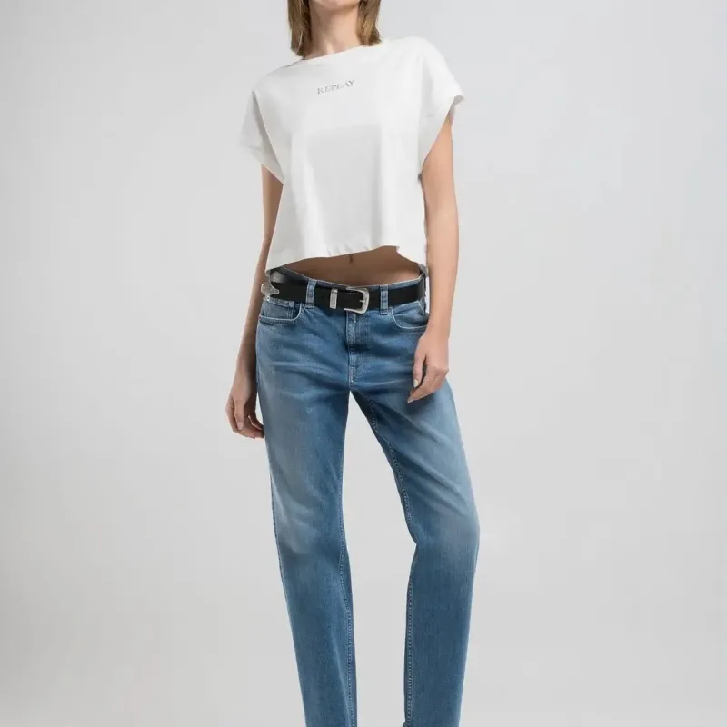 Replay Maijke Straight Fit Jeans