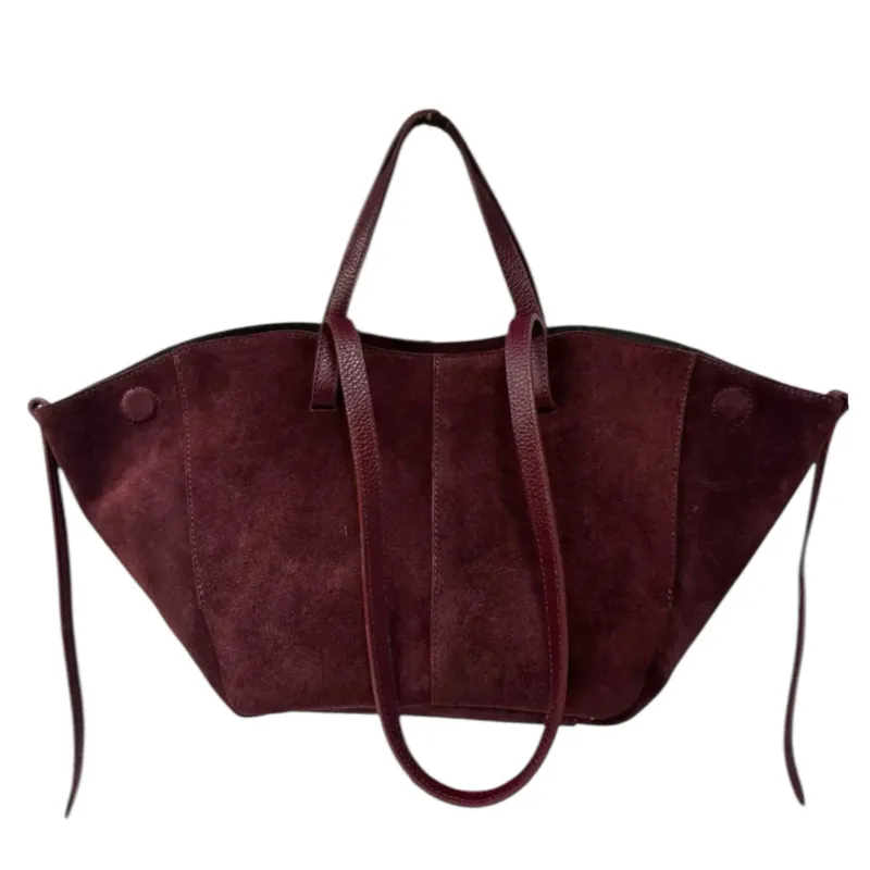 Purse Bordeaux Suede