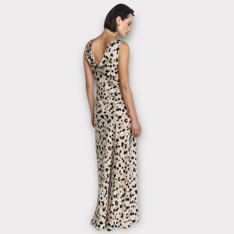 twist & tango disa dress abstract leo print