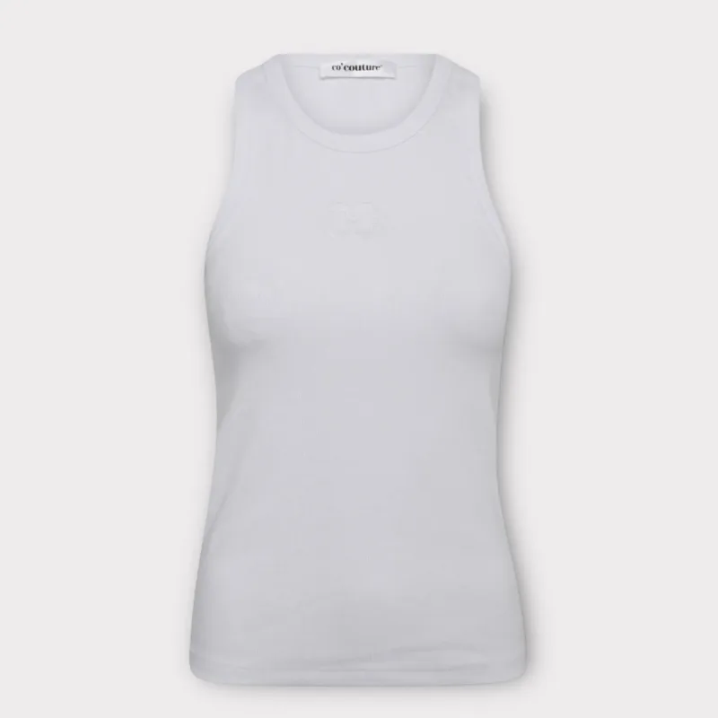 Co´couture Sahara Tank Top White