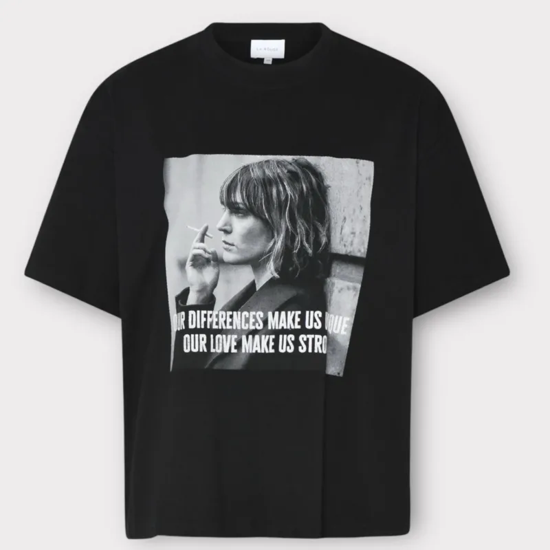 la rouge cathrine t-shirt black