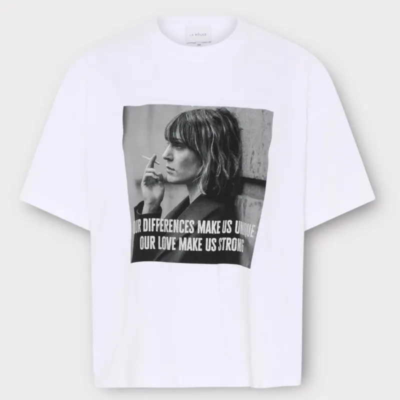 la rouge cathrine t-shirt white