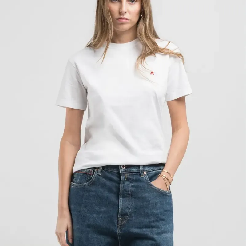 replay regular fit t-shirt white