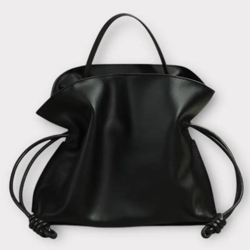 plissé copenhagen Yvonne bag black