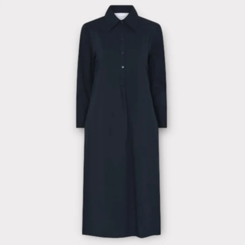 la rouge kamilla shirt dress navy