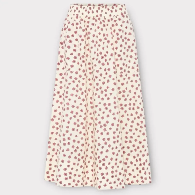 la rouge vigga skirt dark rose