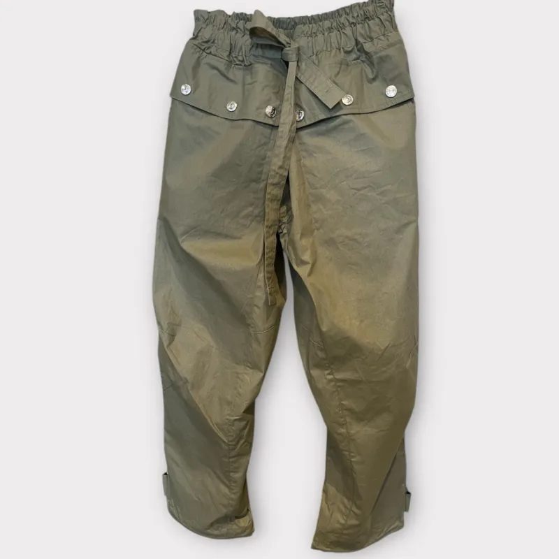 replay paperbag pant army