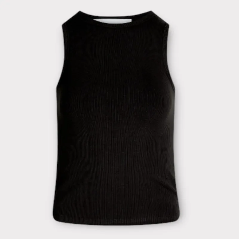 la rouge lisa singlet black