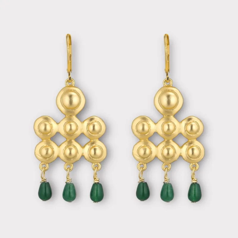 plisse bolette green
