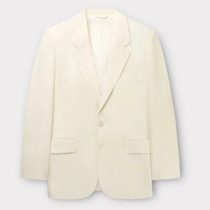 herman classic blazer cream