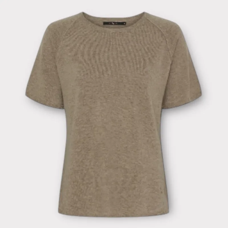 btf cashmere t-shirt beige