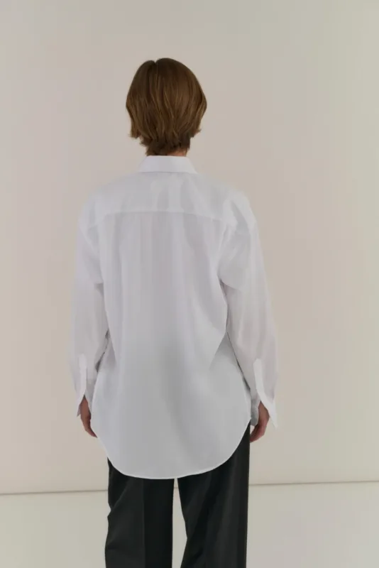 herman classic shirt white