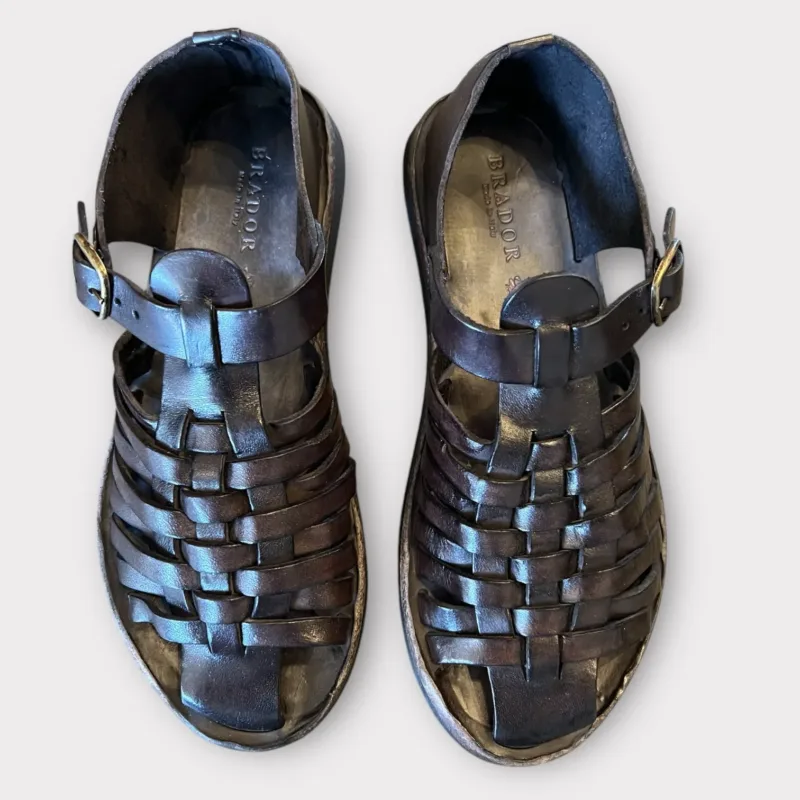 brador sandal dark brown