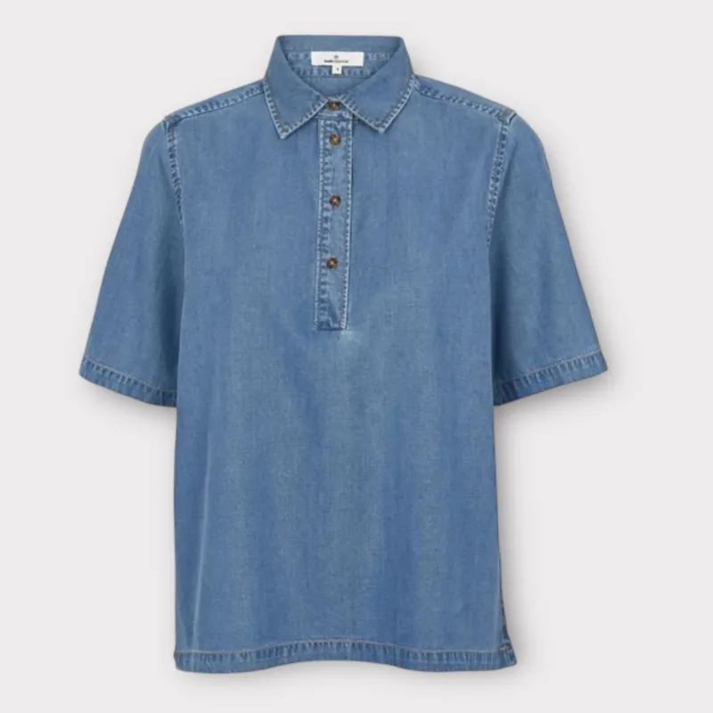basic apparel bine polo shirt